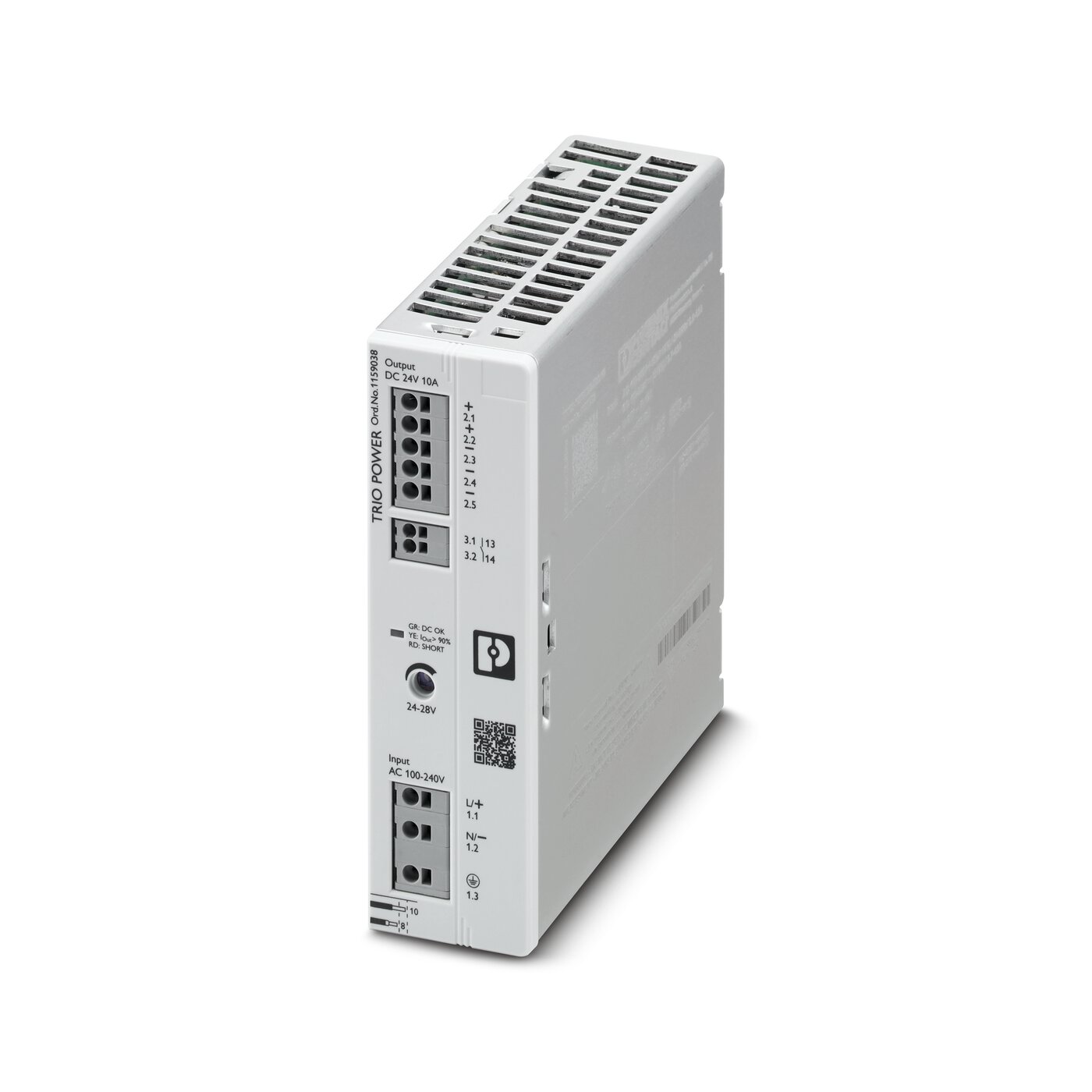 1159038 Phoenix Contact - TRIO3-PS/1AC/24DC/10